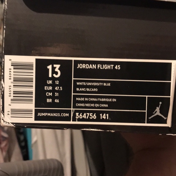 Jordan Flight 45 - Picture 5 of 5